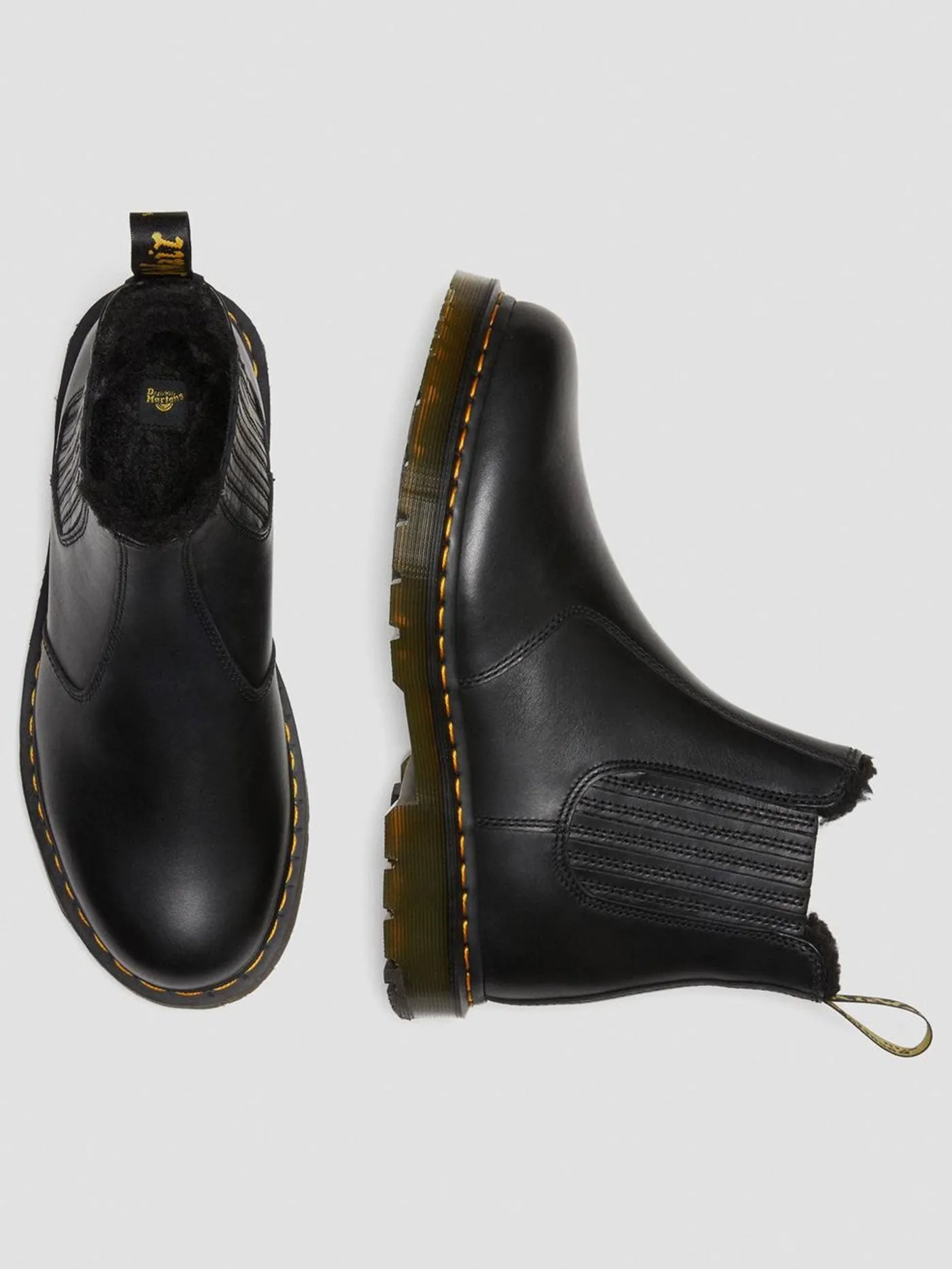 2976 Wintergrip Black Blizzard WP Leather Chelsea Boots