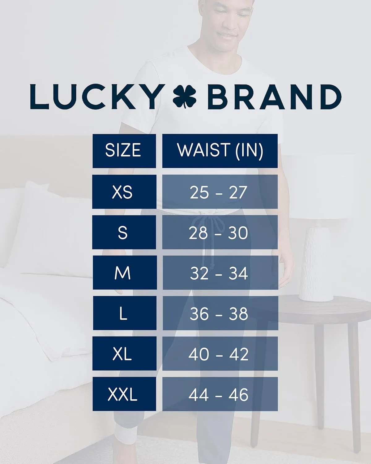 Lucky Brand Boxers for Men - 4 Pack Knitted Mens Underwear with Functional Fly - Classic Mens Boxers (S-XXL)