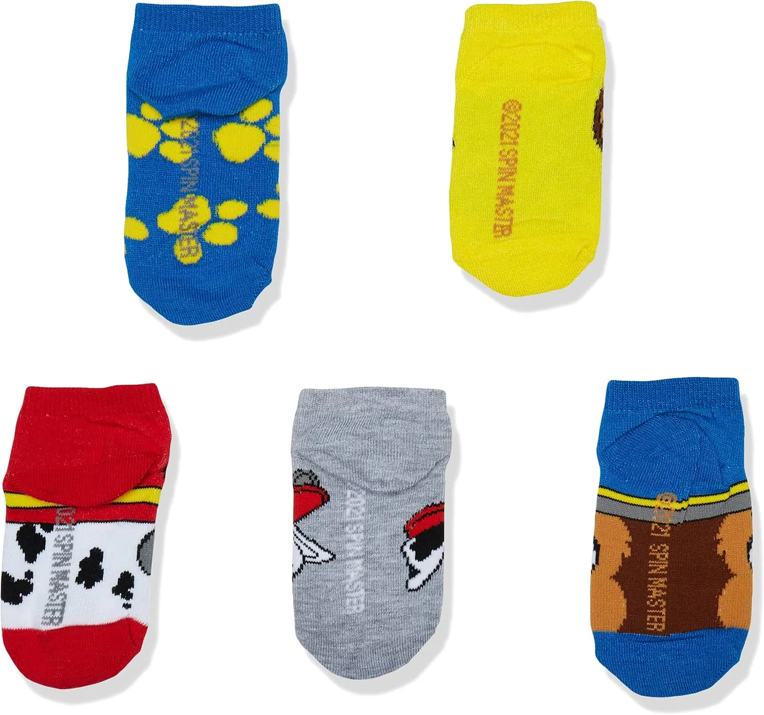 Paw Patrol Girls 5 Pack Shorty Socks